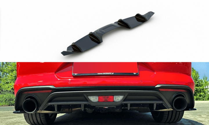 var-FO-MU-6F-RS1T Ford Mustang 2017-2023 Diffuser V.1 Maxton Design 