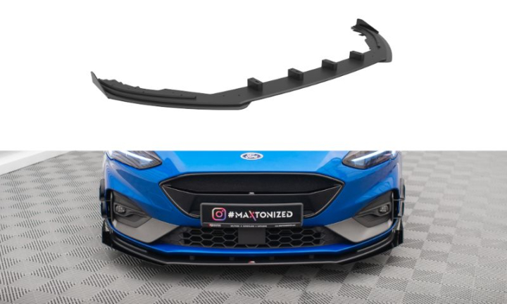 Ford Focus ST 2019+ / ST-Line 2018+ MK4 Racing Frontläpp / Frontsplitter + Splitters Maxton Design i gruppen Bilmodeller / Ford / Focus Mk4 19+ / Styling hos DDESIGN AB (var-FOFO4STCNC-FD1-FSF1)