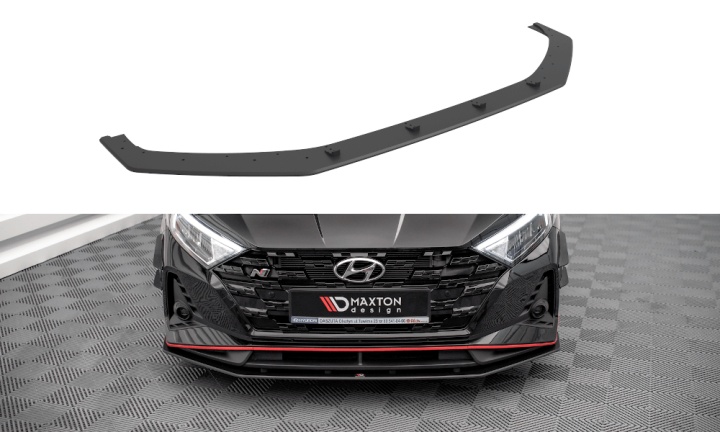 var-HYI203NCNC-FD1B Hyundai I20 N MK3 2020+ Street Pro Frontsplitter V.1 Maxton Design 