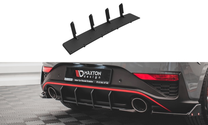 var-HYI303FNCNC-RS1B Hyundai I30 N Mk3 Facelift 2020+ Street Pro Diffuser V.1 Maxton Design 