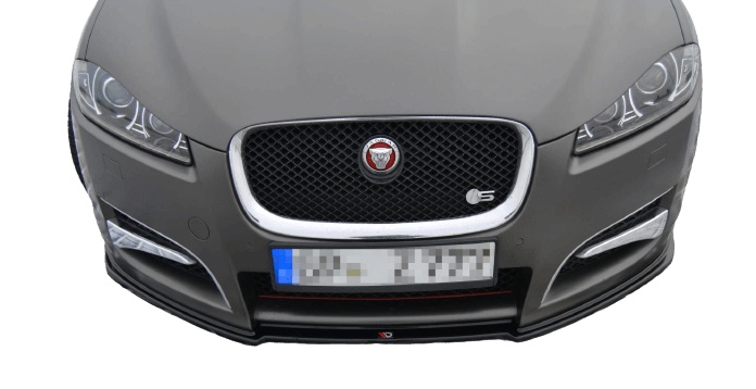 var-JA-XFS-1F-SB-FD1T Jaguar XF (X250) Sportbrake S-Pack 2012-2015 Frontsplitter V.1 Maxton Design 