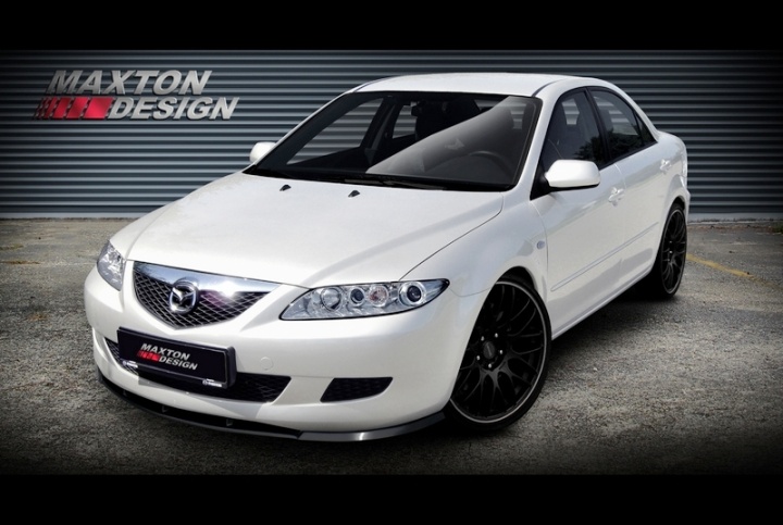 var-MA-6-1-FD1 Mazda 6 MK1 2002-2005 Frontsplitter Maxton Design 