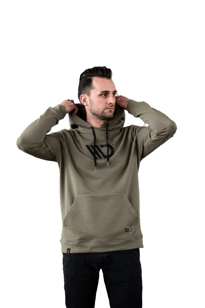 var-MA-HDY-KHAKI-MENS-1-S Hoodie Khaki Man Maxton Design