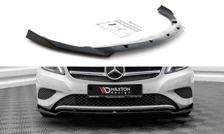 var-ME-A-176-FD2T Mercedes A-Klass W176 2012-2015 Frontsplitter V.2 Maxton Design 