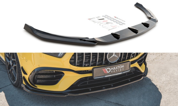 var-ME-A-177-45-FD2T Mercedes AMG A45 S W177 2019+ Frontsplitter V.2 Maxton Design 