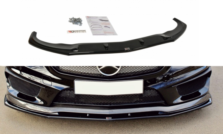 var-ME-CLA-117-AMG-FD2T Mercedes CLA 45 AMG C117 2013-2016 Frontsplitter Maxton Design 