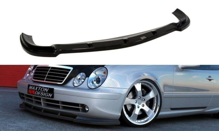 var-ME-CLK-208-AMG-FD1T Mercedes CLK W208 AMG 1997-2003 Frontsplitter V.1 Maxton Design 