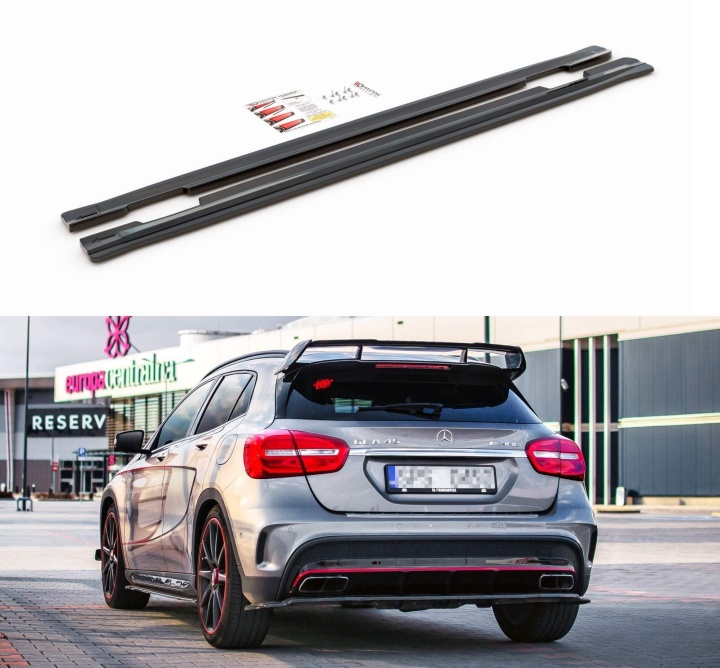 var-ME-GLA-156-AMG-SD1T Mercedes GLA 45 AMG SUV 2014-2017 Sidoextension V.1 Maxton Design 