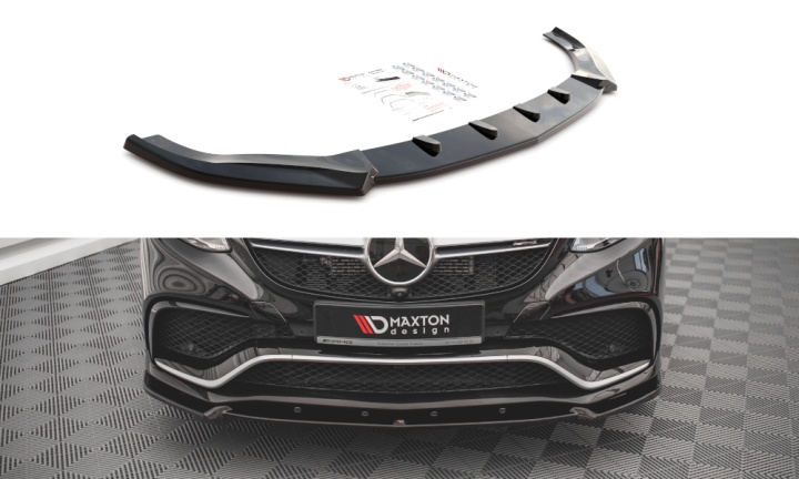 var-ME-GLE-C292-AMG-FD1T Mercedes GLE Coupe 63AMG C292 2015-2019 Frontsplitter V.1 Maxton Design 