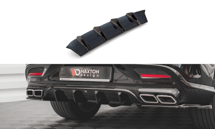 var-ME-GLE-C292-AMG-RS1T Mercedes GLE Coupe 63AMG C292 2015-2019 Diffuser V.1 Maxton Design 