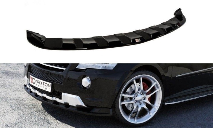 var-ME-ML-W164AMG-FD1T Mercedes ML W164 AMG 2008-2011 Frontsplitter V.1 Maxton Design 