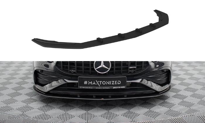 Mercedes-AMG A35 Facelift W177 2023+ Street Pro Frontläpp / Frontsplitter Maxton Design i gruppen Bilmodeller / Mercedes Benz / A-Klass 18+ (W177) hos DDESIGN AB (var-MEA177F35CNC-FD1B)