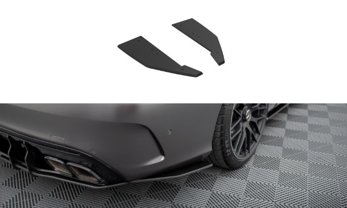 Mercedes AMG C63 Sedan / Estate W205 Facelift 2018-2021 Street Pro Bakre Sidoextensions Maxton Design i gruppen Välj bilmodell / Mercedes Benz / C-Class 15-21 (W205) / Styling hos DDESIGN Scandinavia AB (var-MEC205F63CNC-RSD1B)