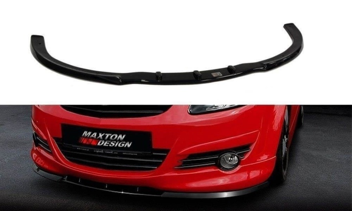 var-OP-CO-D-OPCLINE-FD1T Opel Corsa D OPC 2006-2011 Frontsplitter V.1 Maxton Design 