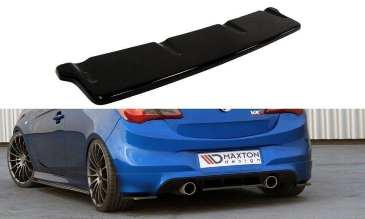 var-OP-CO-E-OPC-RD1T Opel Corsa E OPC 2015-2019 Bakre Diffuser V.1 Maxton Design 