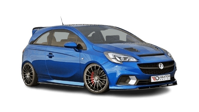 var-OP-CO-E-OPC-SD1T Opel Corsa E OPC 2015-2019 Sidoextensions V.1 Maxton Design 