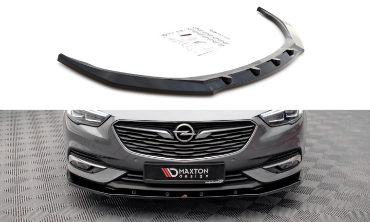 var-OP-IS-B-FD1T Opel Insignia Mk2 2017+ Frontsplitter V.1 Maxton Design 