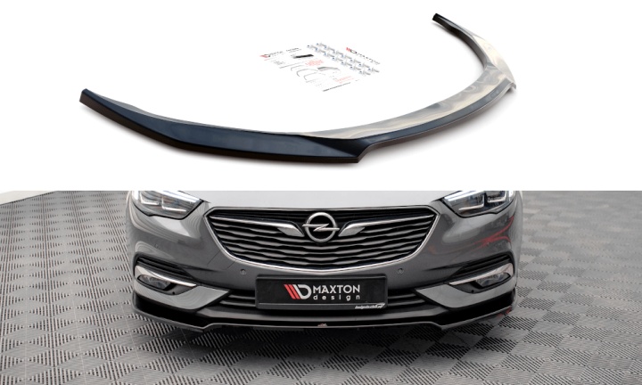 var-OP-IS-B-FD3T Opel Insignia Mk2 2017+ Frontsplitter V.3 Maxton Design 