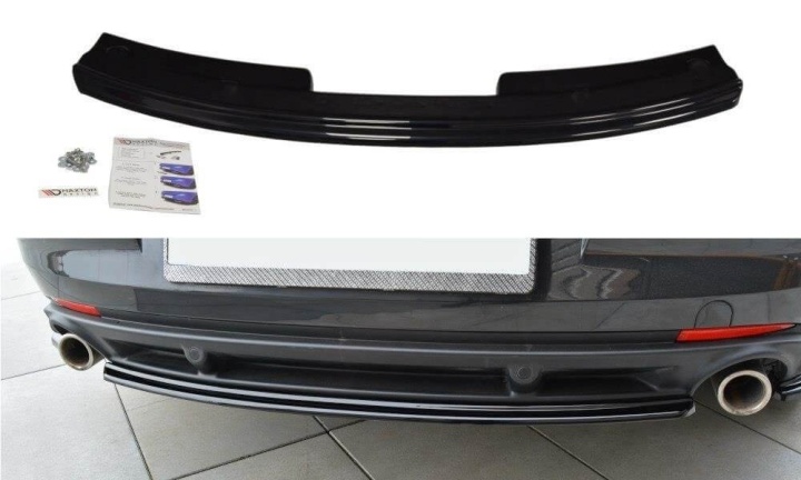 var-RE-LA-3-C-RD1T Renault Laguna MK3 Coupe 2008-2015 Bakre Splitter V.1 Maxton Design 