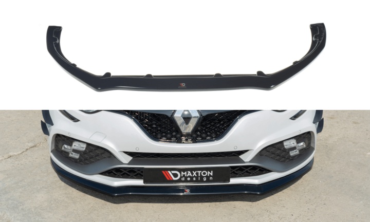 var-RE-ME-4-RS-FD2T Renault Megane IV RS 2018+ Frontsplitter V.2 Maxton Design 