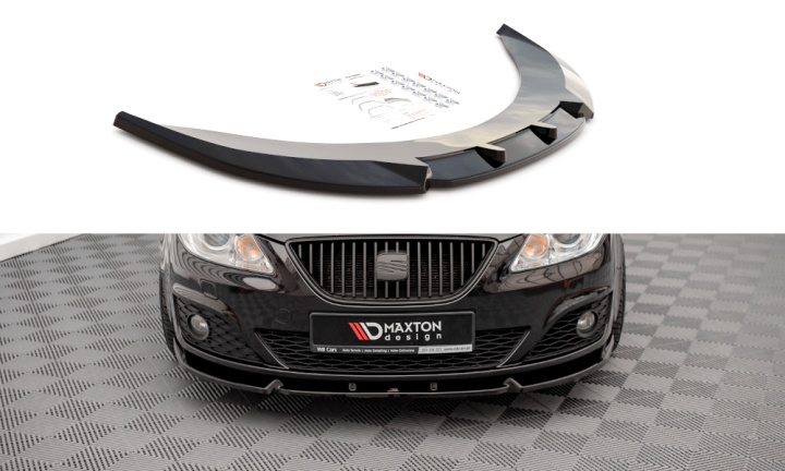 var-SE-EX-1-K-FD1T Seat Exeo 2008-2013 Frontsplitter V.1 Maxton Design 