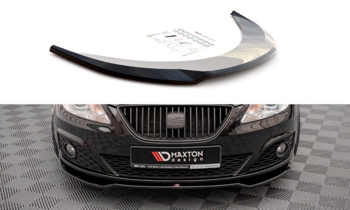 var-SE-EX-1-K-FD2T Seat Exeo 2008-2013 Frontsplitter V.2 Maxton Design 