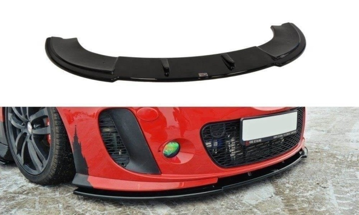 var-SE-LE-2-MS-FD1T Seat Leon MK2 MS Design 2005-2009 Frontsplitter V.1 Maxton Design 