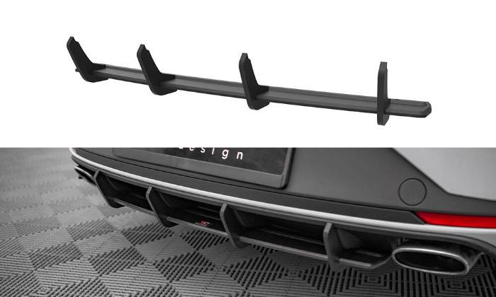 Seat Leon Cupra Sportstourer Mk3 2012-2016 Street Pro Diffuser V.1 Maxton Design  i gruppen Bilmodeller / Seat / Leon Mk3 12-20 / Styling hos DDESIGN AB (var-SELE3CUSTCNC-RS1B)