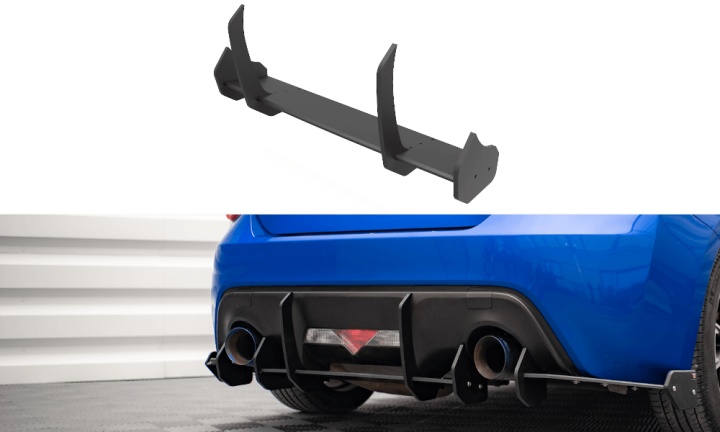 var-SUBRZ1FCNC-RS1B Subaru BRZ Facelift 2017-2020 Street Pro Diffuser V.1 Maxton Design 