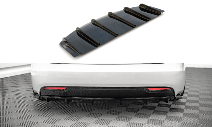 var-TE-MODELS-1F-RS1 Tesla Model S Facelift 2016+ Diffuser Maxton Design 