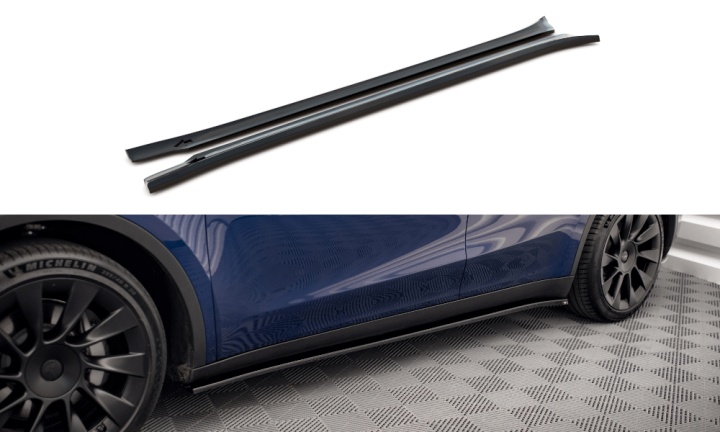 var-TE-MODELY-1-SD2T Tesla Model Y 2020+ Sidoextensions V.2 Maxton Design 