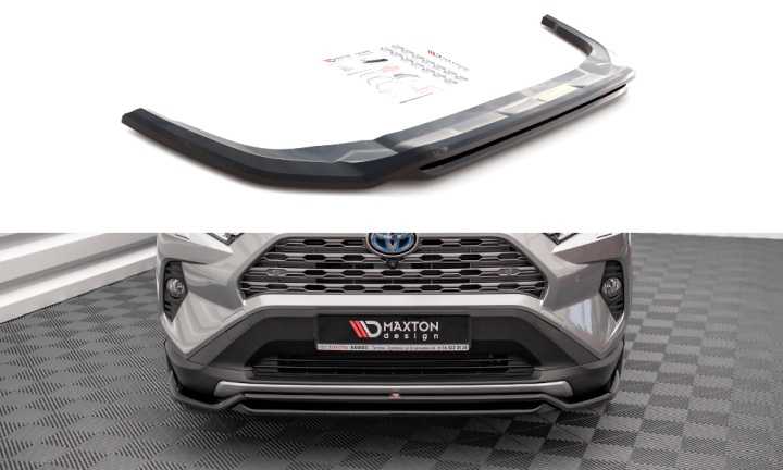 var-TO-RAV4-5-FD1T-FD1RT Toyota RAV4 XA50 2019+ Frontsplitter V.1 Maxton Design 