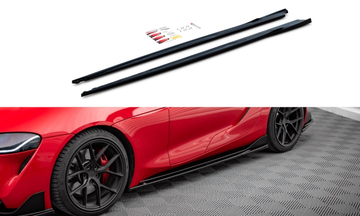 var-TO-SU-5-SD3T Toyota Supra A90 2019+ Sidoextensions V.3 Maxton Design 