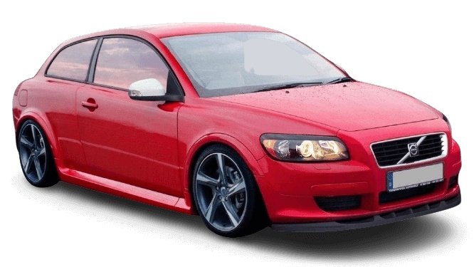 var-VO-C30-FD1T Volvo C30 2006-2010 Frontsplitter Maxton Design 