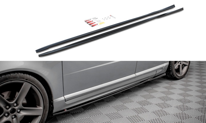 Volvo V70 MK3 2007-2013 Sidoextensions V.1 Maxton Design i gruppen Välj bilmodell / Volvo / V70 07-16 / Styling hos DDESIGN Scandinavia AB (VO-V70-3-SD1G)