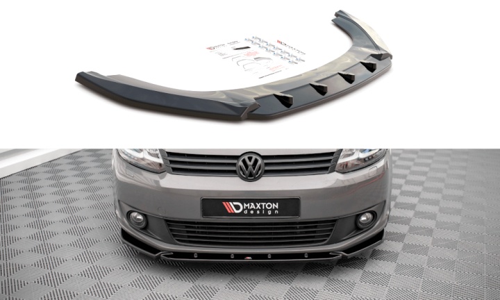 var-VW-CA-3F-FD1T VW Caddy 3 Facelift 2010-2015 Frontsplitter Maxton Design 