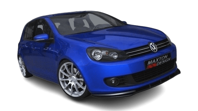 var-VW-GO-6-FD1 VW Golf Mk6 2008-2012 Frontsplitter Maxton Design 