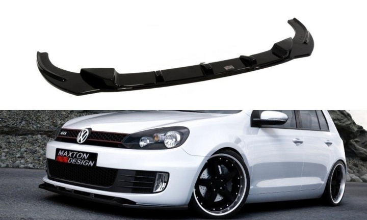 var-VW-GO-6-GTI-FD1 VW Golf GTI MK6 2008-2012 Frontsplitter Maxton Design 