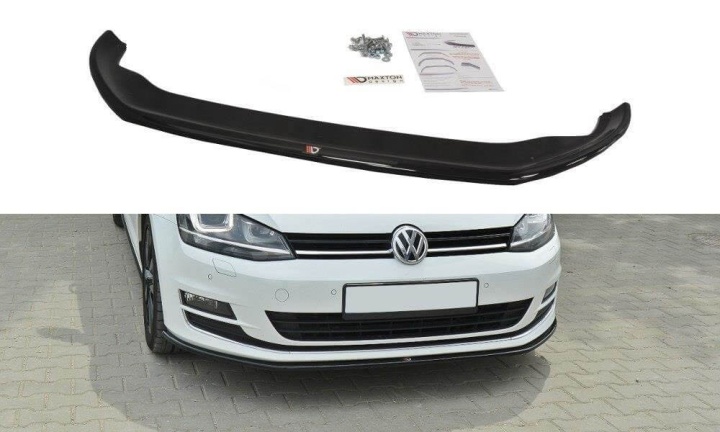 var-VW-GO-7-C-FD1T VW Golf 7 (Standard) 2012-2016 Frontsplitter Ver. 2 Maxton Design 