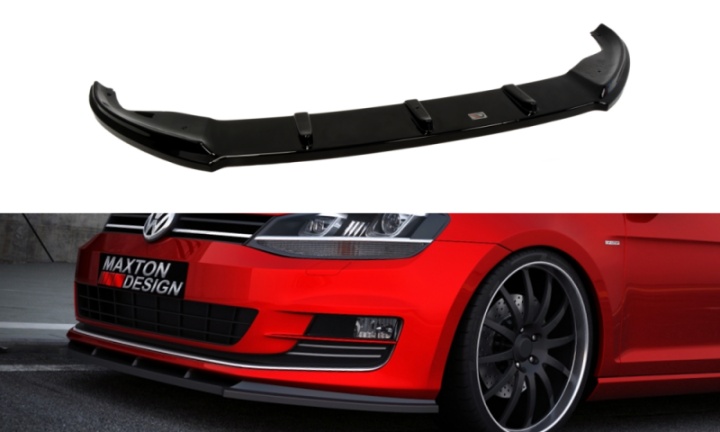 var-VW-GO-7-FD1T VW Golf 7 (Standard) 2012-2016 Frontsplitter V.1 Maxton Design 