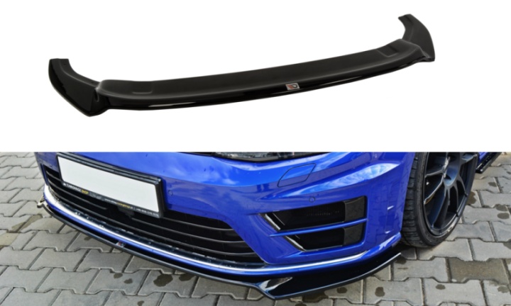 var-VW-GO-7-R-FD2 VW Golf 7 R / R-Line 2012-2016 Frontsplitter V.2 Maxton Design 