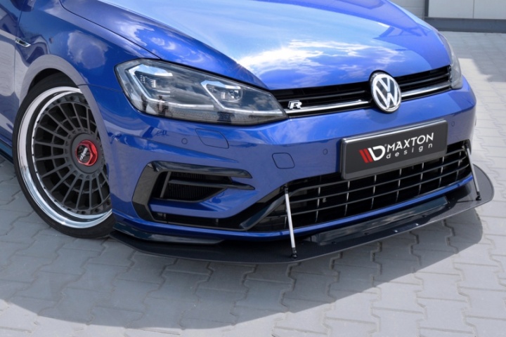 var-VW-GO-7F-R-FD4-CNC Golf VII R Facelift Frontsplitter Racing Maxton Design