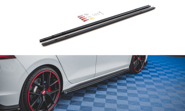 var-VW-GO-8-GTI-SD1T VW Golf 8 GTI 2019+ Sidoextensions V.1 Maxton Design 