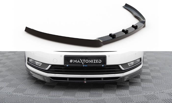 var-VW-PA-B7-FD1T VW Passat B7 2010-2014 Frontsplitter Maxton Design 