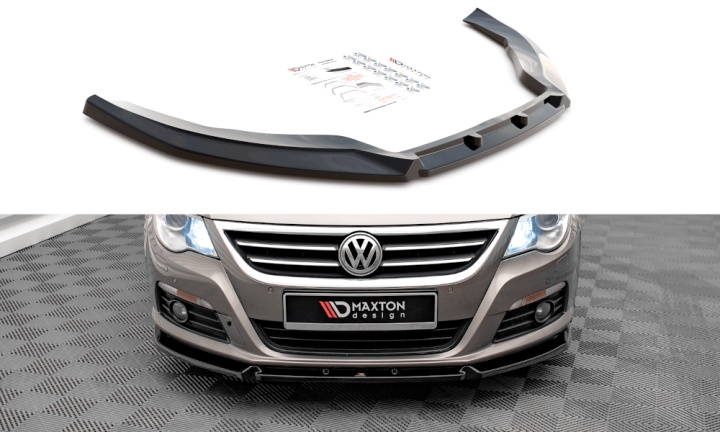 var-VW-PA-CC-FD3T VW Passat CC 2008-2012 Frontsplitter V.3 Maxton Design 