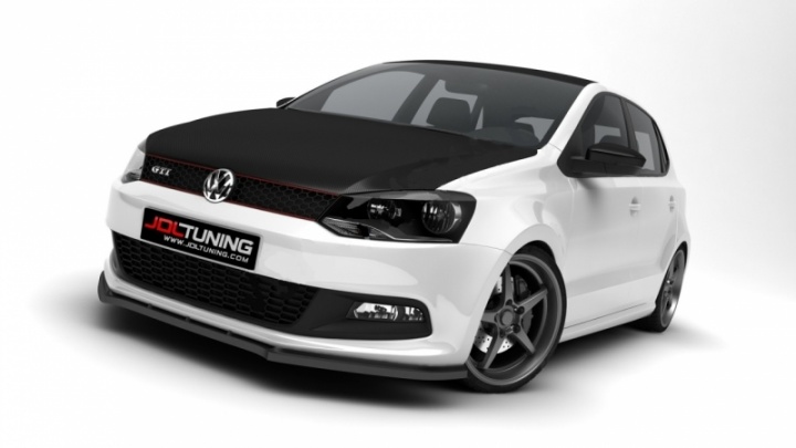 var-VW-PO-5-GTI-FD1 VW Polo GTI 2009-2014 Frontsplitter Maxton Design 