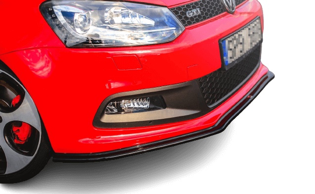 var-VW-PO-5-GTI-FD2T VW Polo 5 GTI 6R 2010-2014 Frontsplitter V.2 Maxton Design 