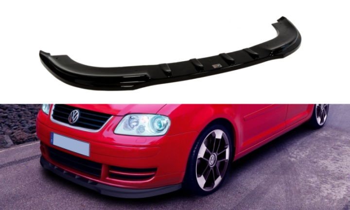 var-VW-TOUR-1-FD1 VW Touran 2003-2006 Frontsplitter Maxton Design 