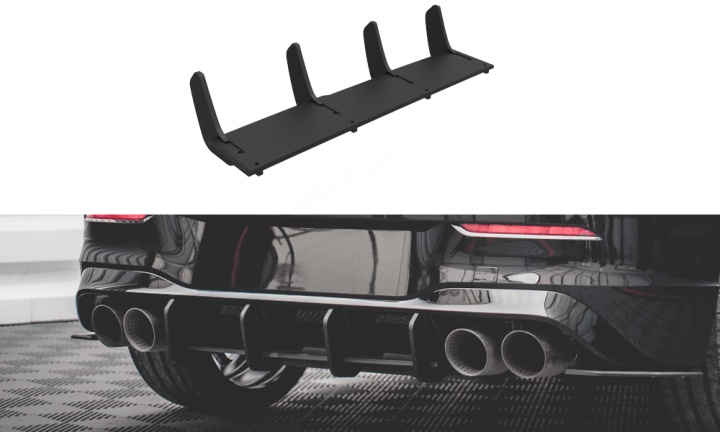 var-VWGO8RCNC-RS1B VW Golf 8 R 2020+ Street Pro Diffuser V.1 Maxton Design 