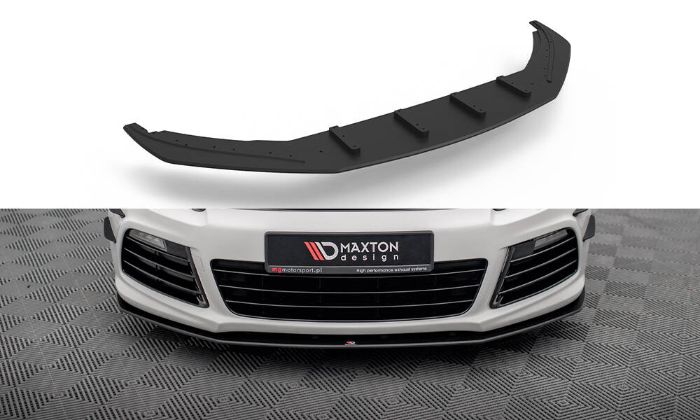 Volkswagen Scirocco R Mk3 2008-2014 Street Pro Frontläpp / Frontsplitter Maxton Design i gruppen Bilmodeller / VW / Scirocco 08-17 / Styling hos DDESIGN AB (var-VWSC3RCNC-FD2B)